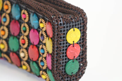 Moti Beaded Wristlet - Shine